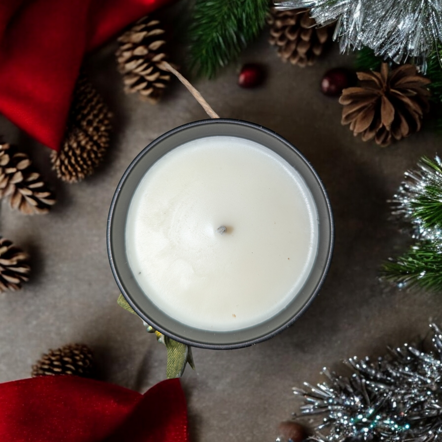 Gingerbread Christmas Candle