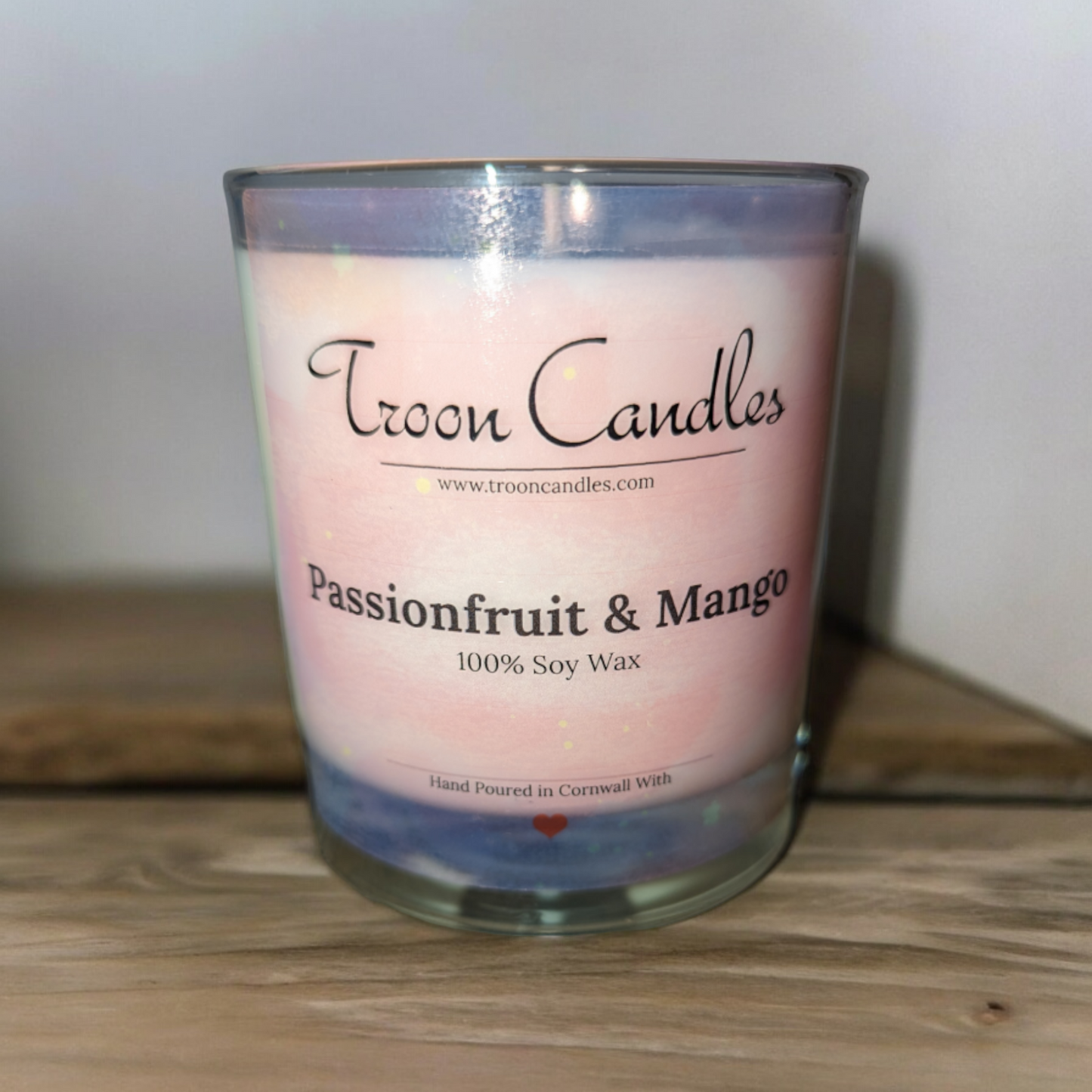 Passionfruit & Mango Glass Candle