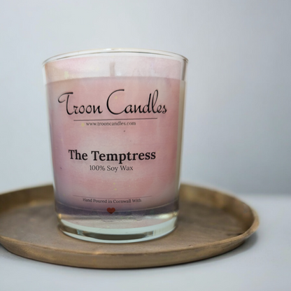 The Temptress Glass Candle